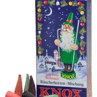 Knox Räucherkerzen - Weihnachtsmischung 24 Stück