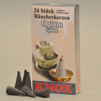 Knox Räucherkerzen - Opium 24 Stück