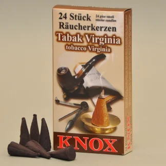 Knox Räucherkerzen - Tabak Virginia 24 Stück