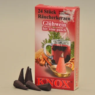 Knox Räucherkerzen - Glühwein 24 Stück