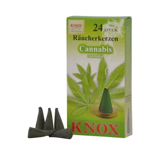 Knox Räucherkerzen - Cannabis 24 Stück