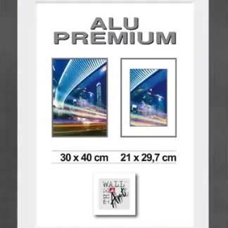 Aluminiumrahmen Quattro schwarz, 40 x 50 cm