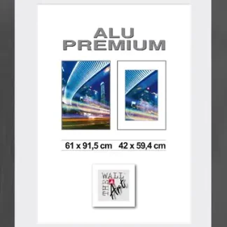 Aluminiumrahmen Quattro schwarz, 61 x 91,5 cm