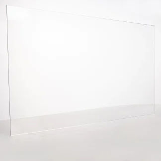 Hygiene Schutzglas Klar 6 mm ESG-Glas Breite: 600 mm, Höhe: 700 mm