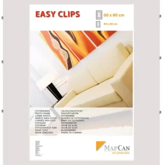 Cliprahmen Easyclips Normalglas 60 x 80 cm