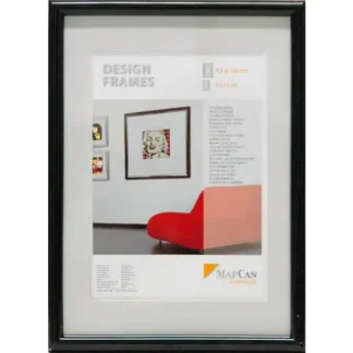 Kunststoff Bilderrahmen Design Frames schwarz, 60 x 80 cm