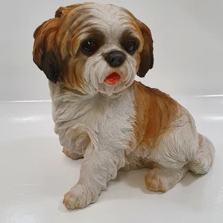 Dekofigur Shih Tzu sitzend 32 x 21 x 32 cm