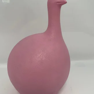 Dekofigur Huhn rosa 40 x 24 x 27 cm
