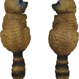 Dekofigur Waschbär zum Hängen 37 x 13 x 11 cm