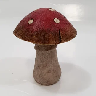 Dekofigur Fliegenpilz mini 10 x 9 x 9 cm