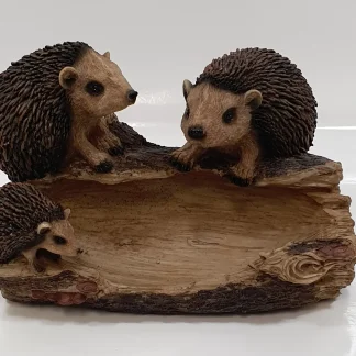 Dekofigur Vogeltränke Igel 19 x 30 x 19 cm
