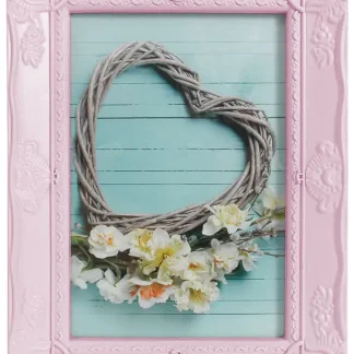 Portrait Bilderrahmen Antico pink, 10 x 15 cm
