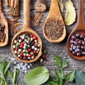 Deco-Glas Bild - Spice Blend 125 x 50 cm