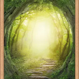 Kunststoff Bilderrahmen Design Frames eiche 18 x 24 cm