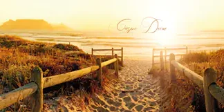 Deco-Canvas Bild - Tafelberg 30 x 70 cm