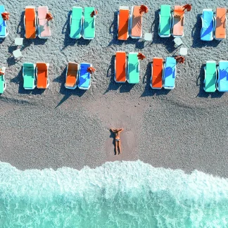 Deco-Panel -Bild - Beach 180 x 118 cm