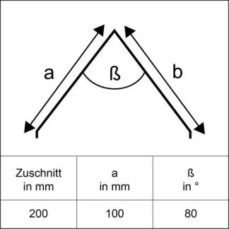 Sarei Firstblech 2000 x 200 natur