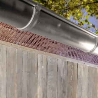 Sarei Vogelschutz- und Lüftungsgitter 5 m x 100 mm braun