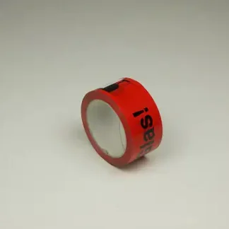 Signalklebeband Vorsicht Bruchgefahr 5,5 cm x 66 lfm