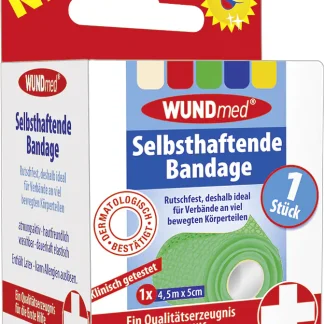 Wundmed Selbsthaftende Bandage 4,5 m x 5 cm