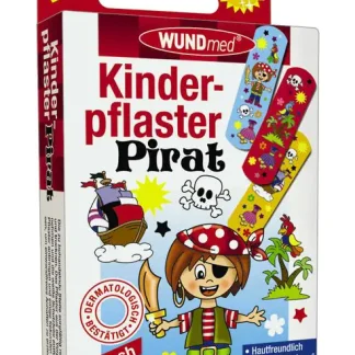 Wundmed Kinderpflaster Piraten 10 Stück
