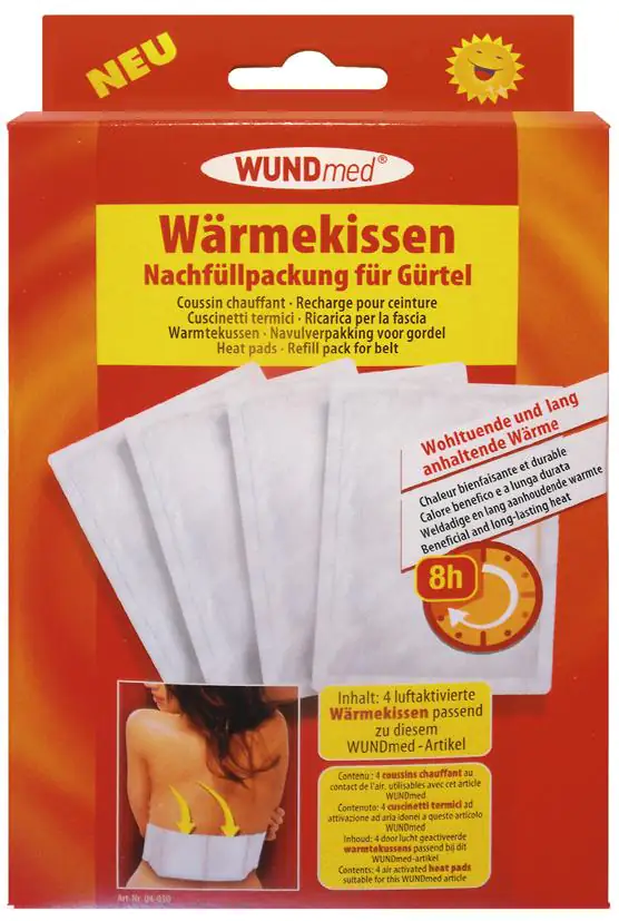 Wundmed Nachfüllpack Wärmekissen 4 Stück
