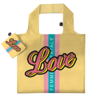 ANY BAGS Einkaufstasche Tragetasche Love 48 x 65 cm (L x B x H), faltbar