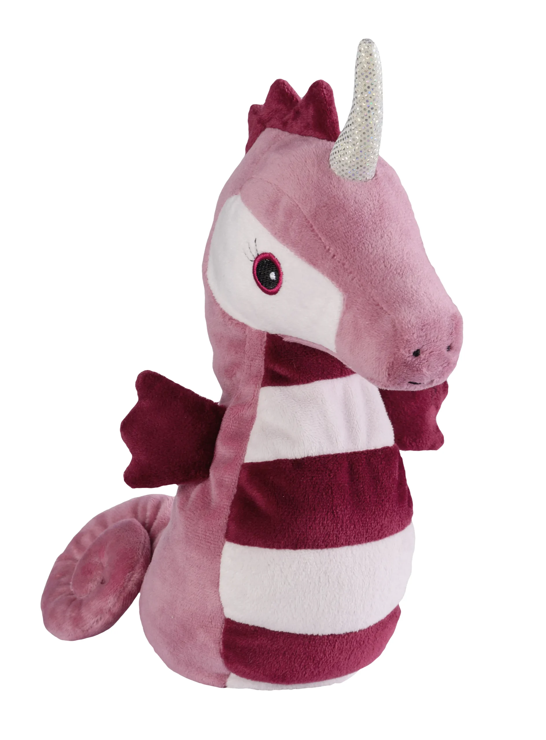 Warmies Meer-Einhorn rot/rosa, 22 x 17 x 32 cm (LBH)
