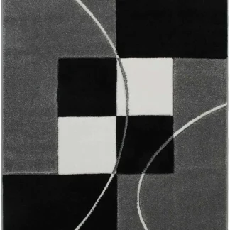Teppich Florida Prada, schwarz, 160 x 230 cm