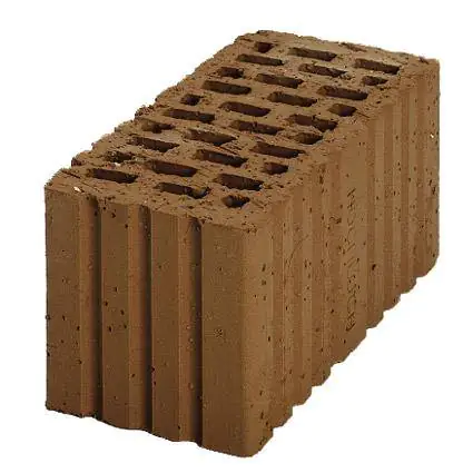 Wienerberger Porotonziegel 2DF 240 x 115 x 113 mm