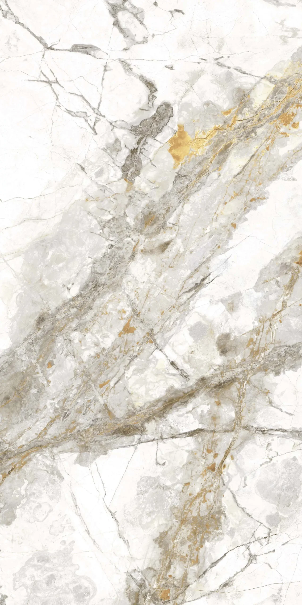 Bodenfliese Feinsteinzeug Caldera 30 x 60 cm gold