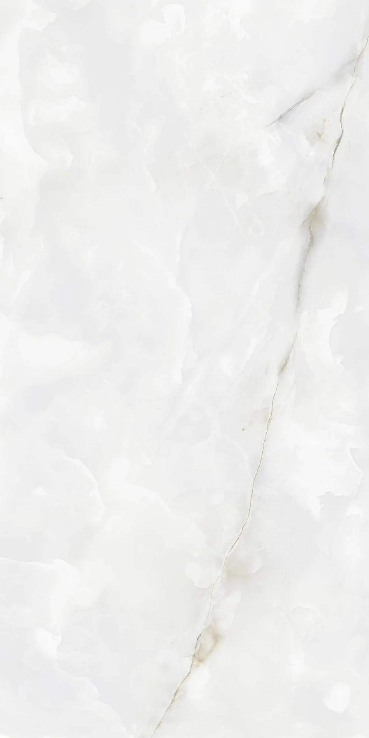 Bodenfliese Feinsteinzeug Bianco Christal 120 x 240 cm weiß