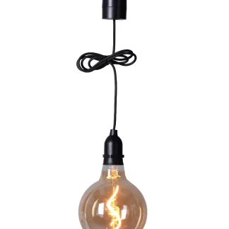 TrendLine LED Hängeleuchte Edison Ø 12,5 cm warmweiß, für Außen, 16 LED