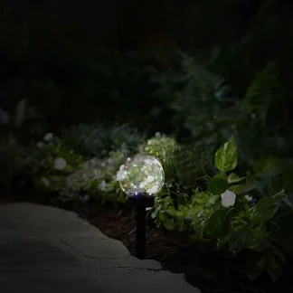 TrendLine LED Solarkugel mit Erdspieß