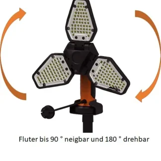 Primaster LED Fluter mit Stativ 3-flammig