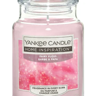 Yankee Candle Duftkerze Großes Glas Fairy Floss 538 g, rosa