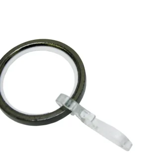 Gardinia Ringe mit Gleiteinlage Chicago, Ø 20 mm, titan