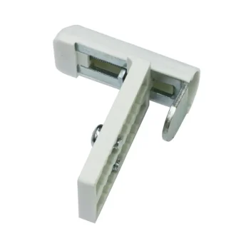 Gardinia Klemmträger Universal weiß, 2 Stück
