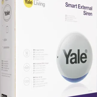 Yale Smart Living Außensirene Sync grau batteriebetrieben