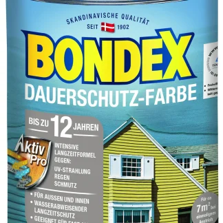 Bondex Dauerschutz-Holzfarbe 750 ml taubenblau