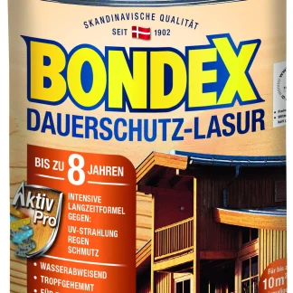 Bondex Dauerschutz Lasur 750 ml nussbaum
