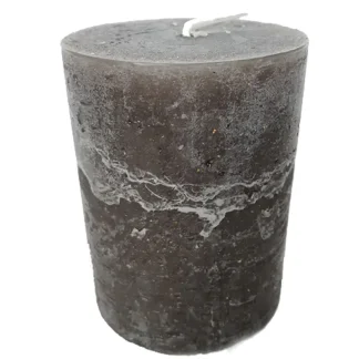 House of Rustic Kerze 9 cm taupe