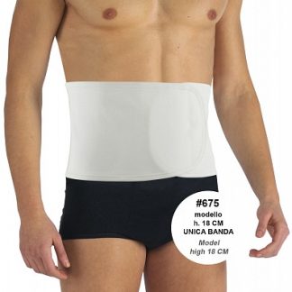 Fascia addominale Post-Operatoria Unisex alta 18 cm Wellness 675
