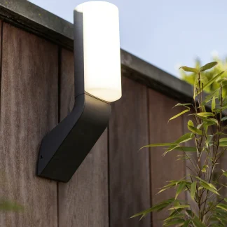 Lutec LED Außenwandleuchte Bati anthrazit IP44