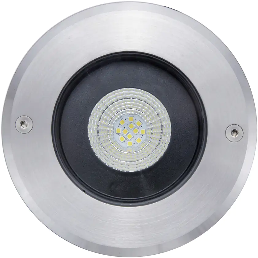Lutec LED Bodeneinbauleuchte Denver Edelstahl IP54