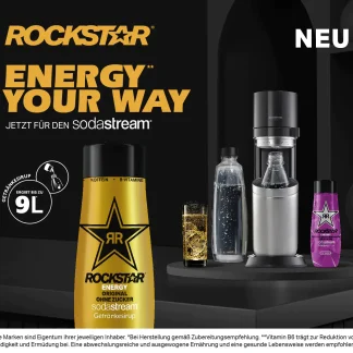 Sodastream Sirup Rockstar Original Zero 440 ml ohne Zucker