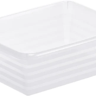 Rotho Formatkörbchen Linus A6 transparent 19 x 14,5 x 6 cm