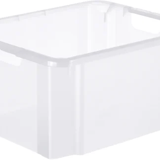 Rotho Drehstapelbox Reverso 46 L transparent