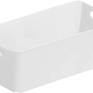 Rotho Aufbewahrungsbox Living 2 L weiß 25,2 x 13,4 x 9 cm