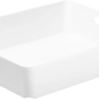 Rotho Aufbewahrungsbox Living 2,5 L weiß 26,4 x 21,2 x 6 cm